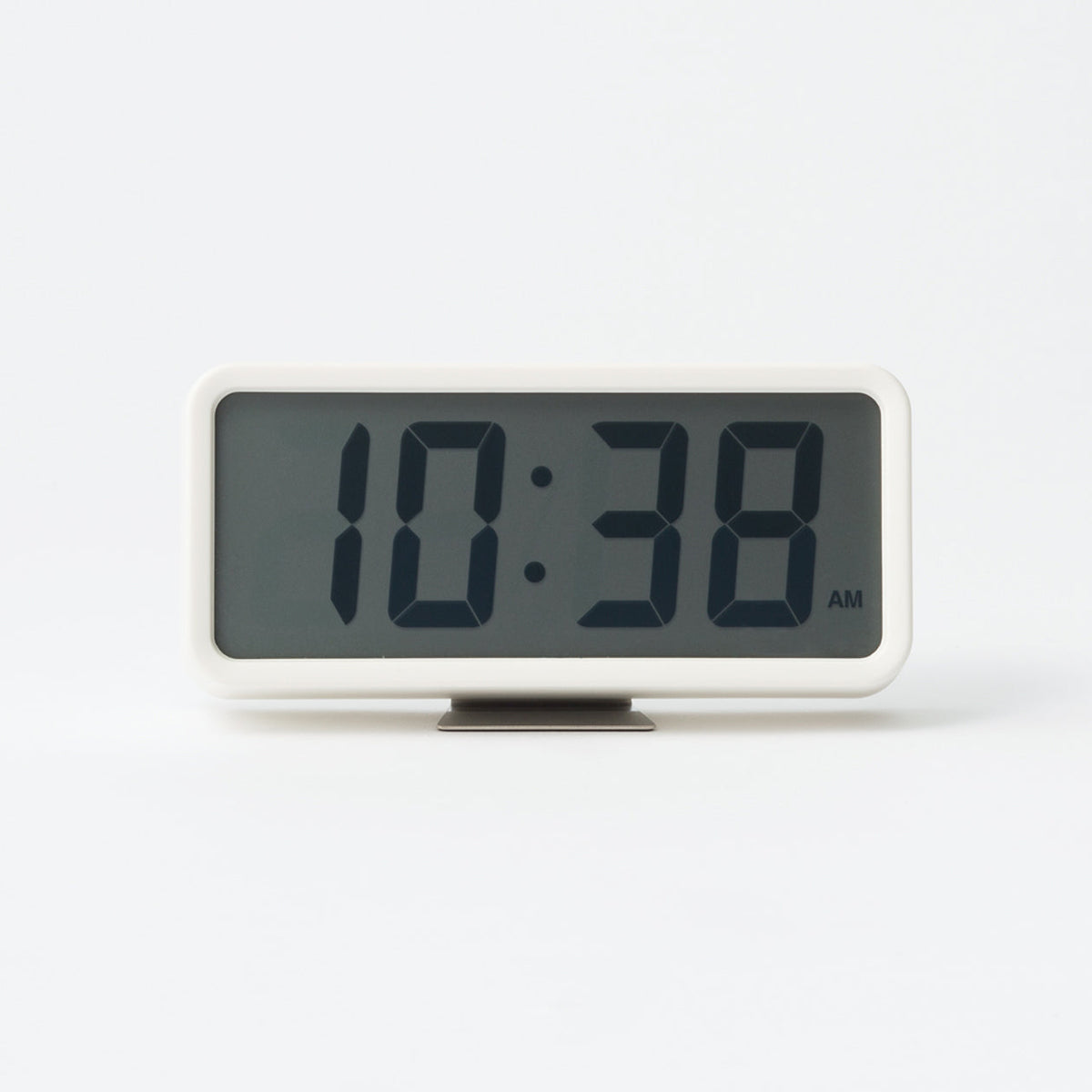 Digital Clock with Alarm - White - Medium