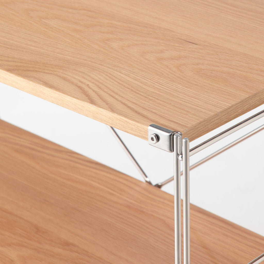 SUS Shelving Unit - Oak - Wide - Medium
