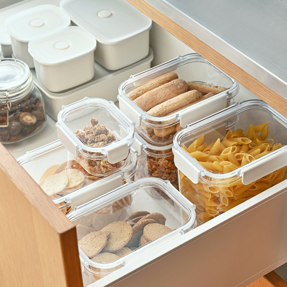 Clear Storage Container - 96.0 fl oz
